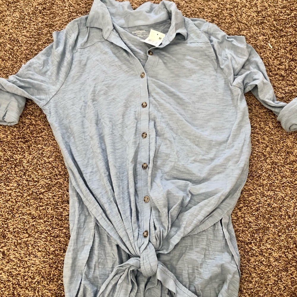 Motherhood maternity bump top